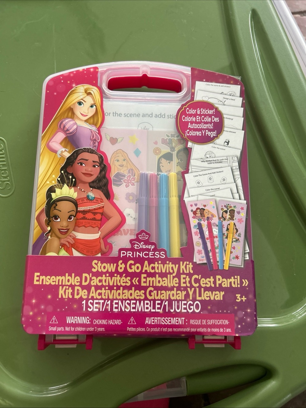 Disney Princess Stow & Go Activity Kit - Pink